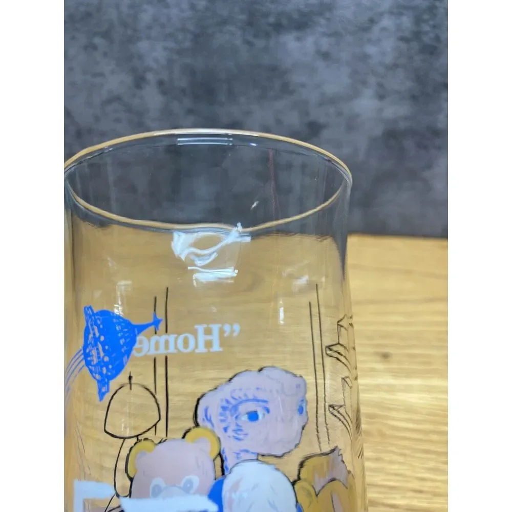 E.T. The Extra-Terrestrial Home‎ Beverage Drinking Glass 1982 Pizza Hut Promo